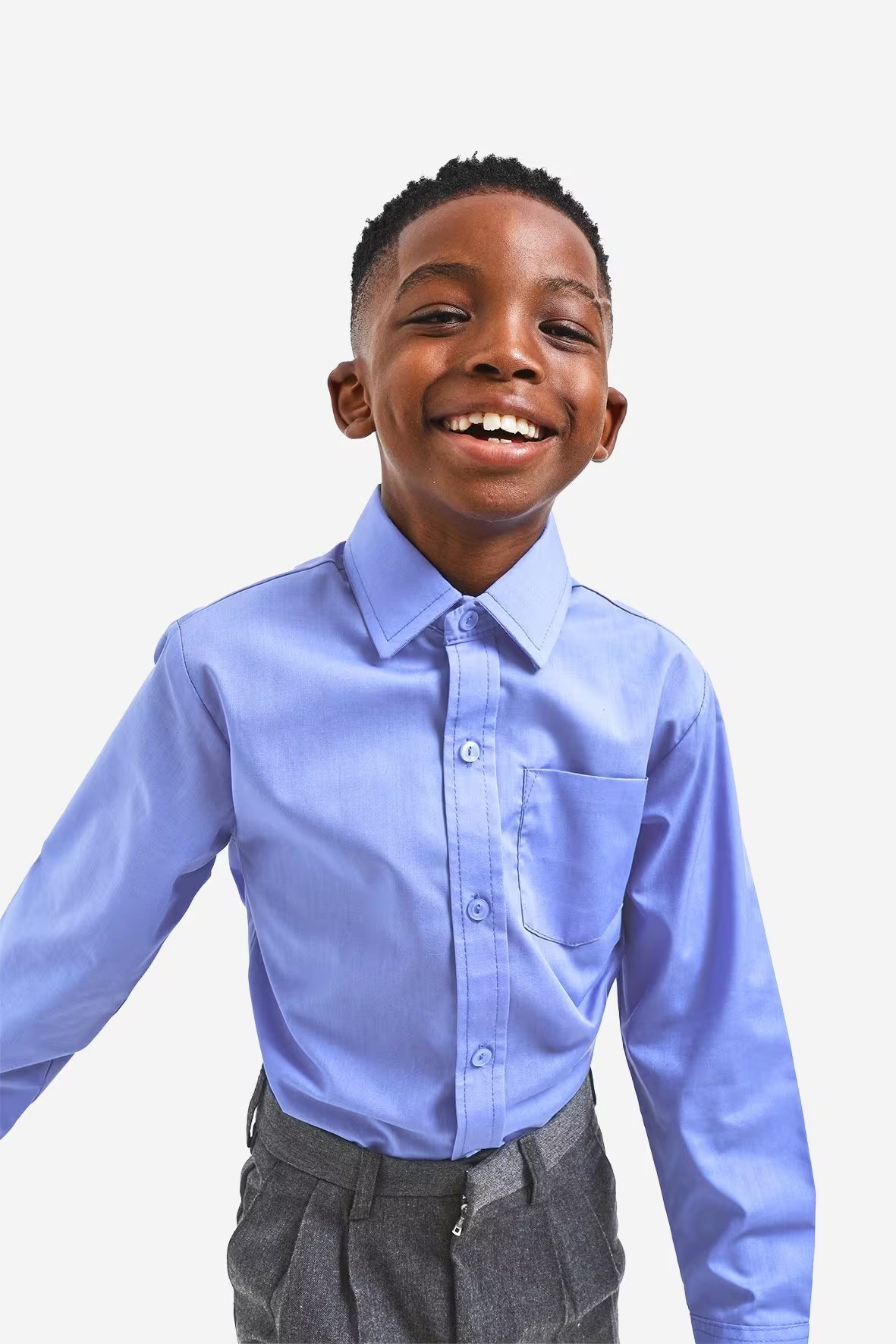 Blue long sleeve shirt