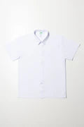 Short sleeve white-shirt