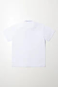 Short sleeve white-shirt
