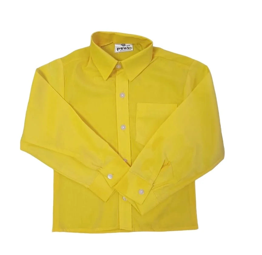 Yellow long sleeve shirt